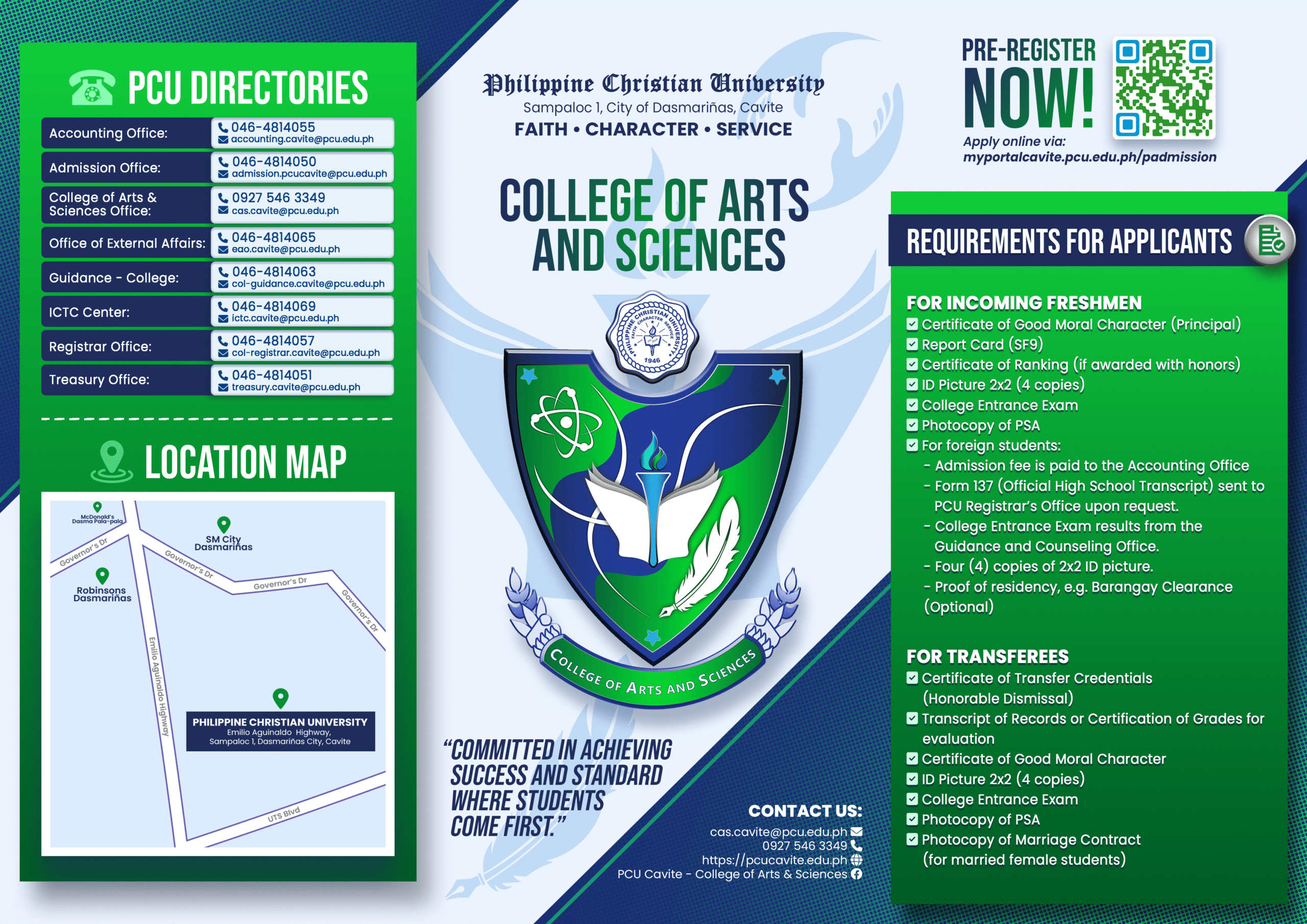 CAS Brochure - Front