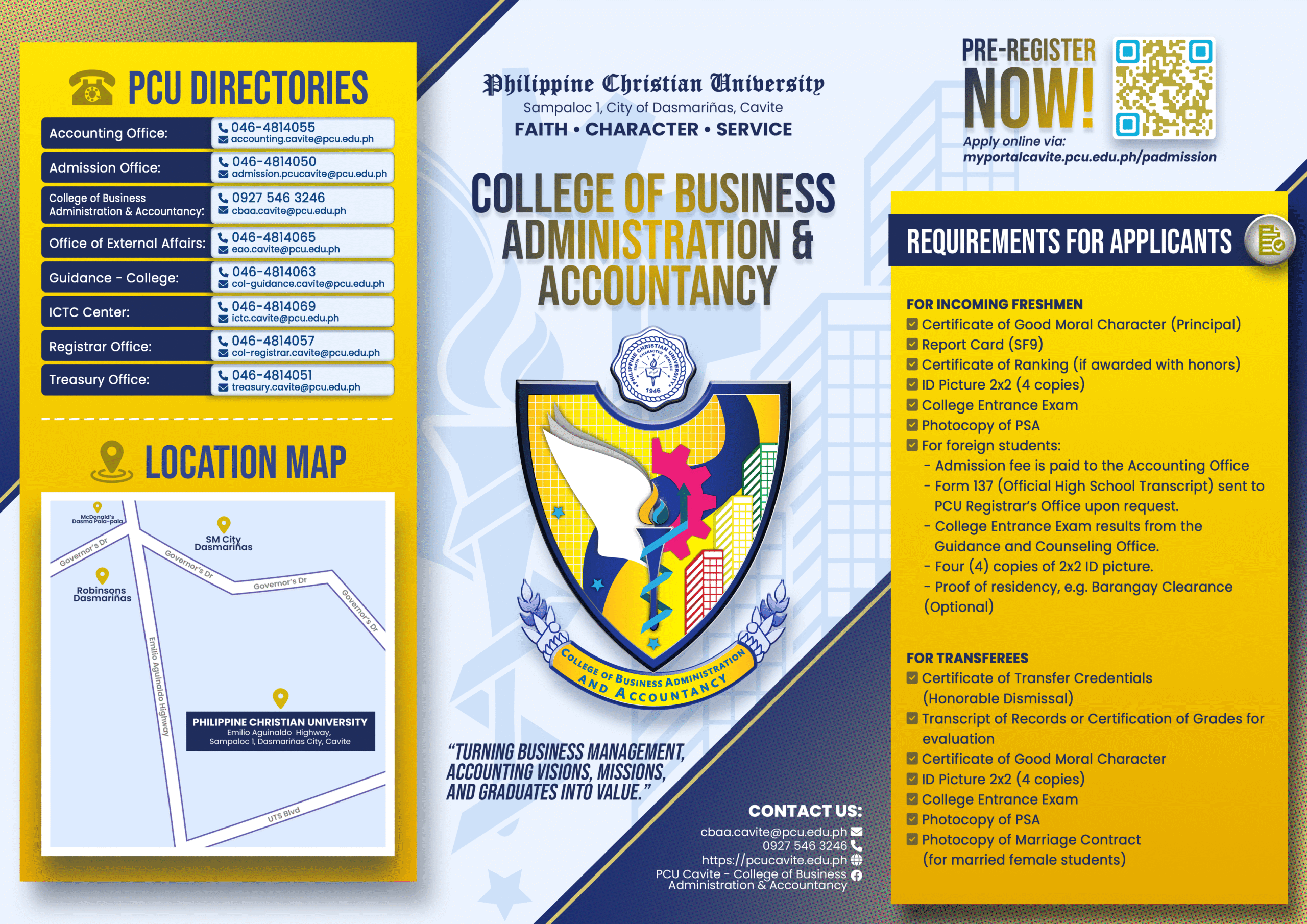 CBAA Brochure - Front