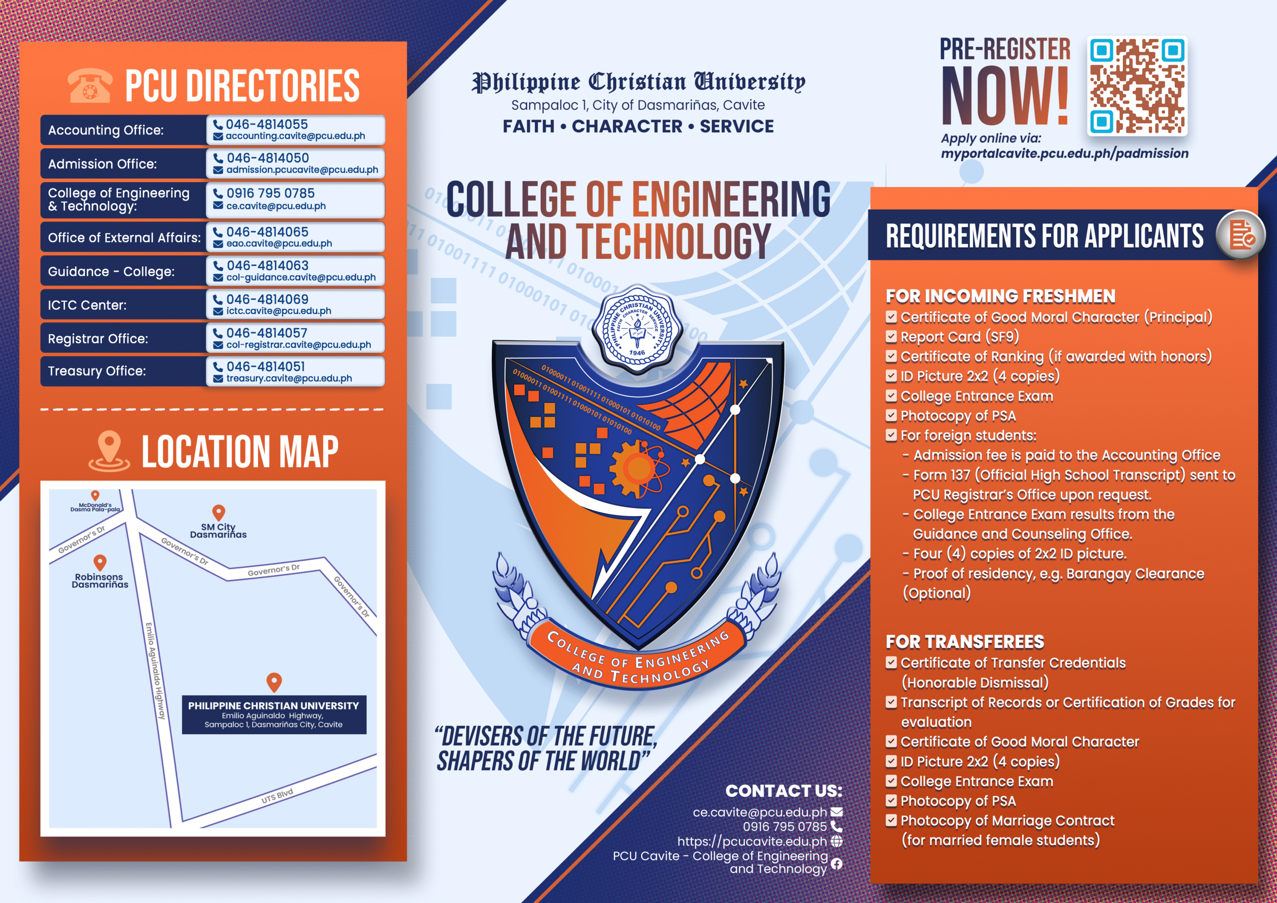 CET Brochure - Front