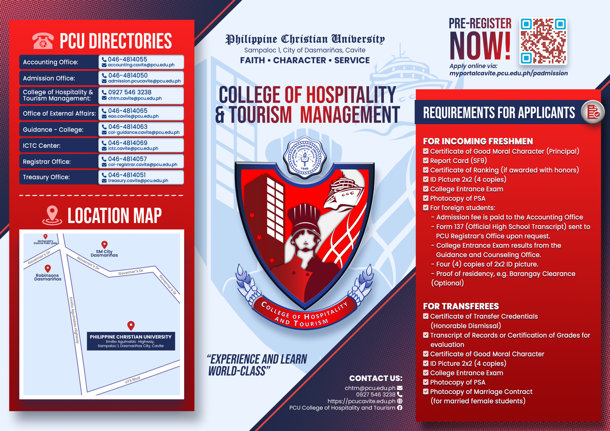 CHTM Brochure - Front