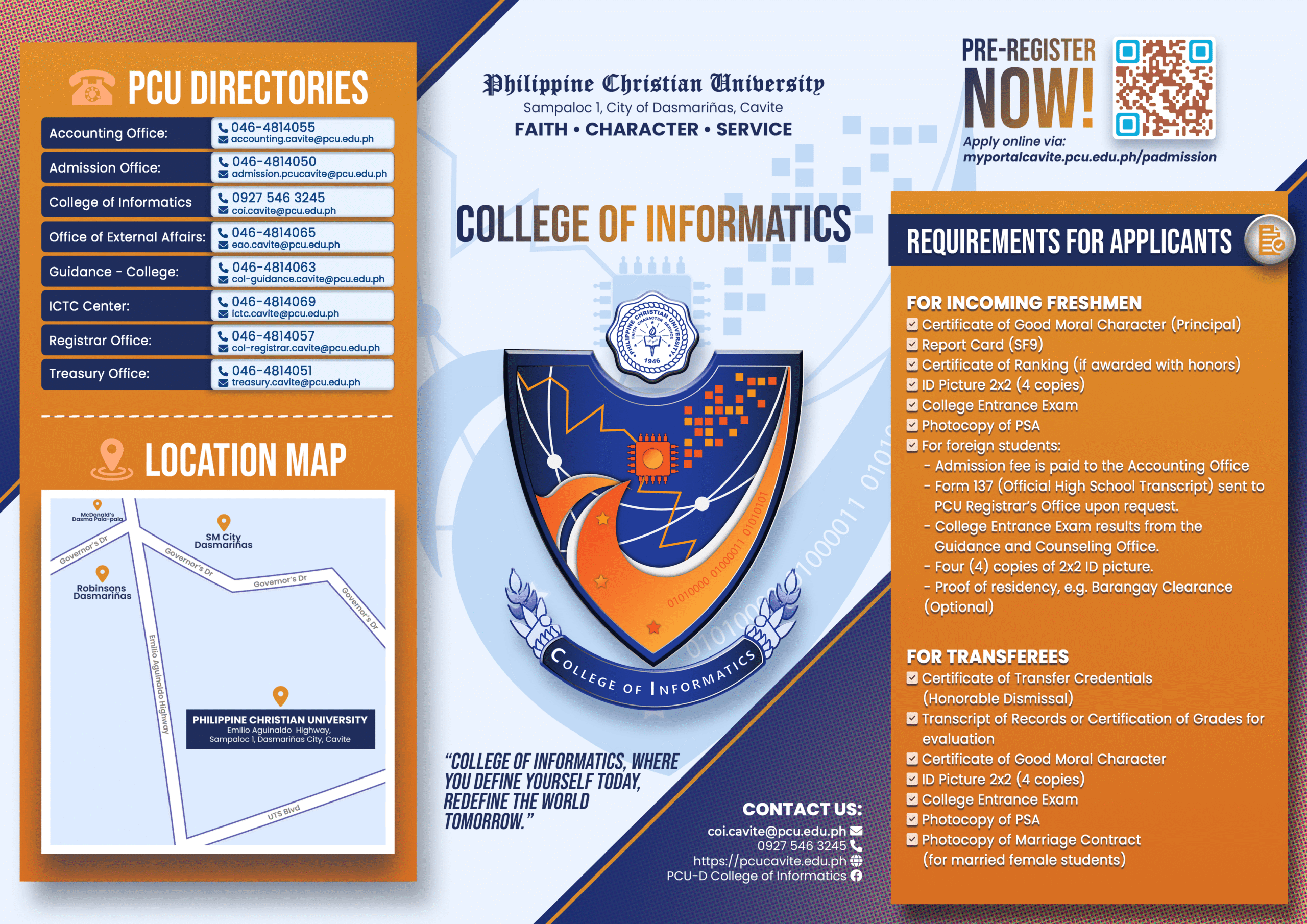 COI Brochure - Front-min