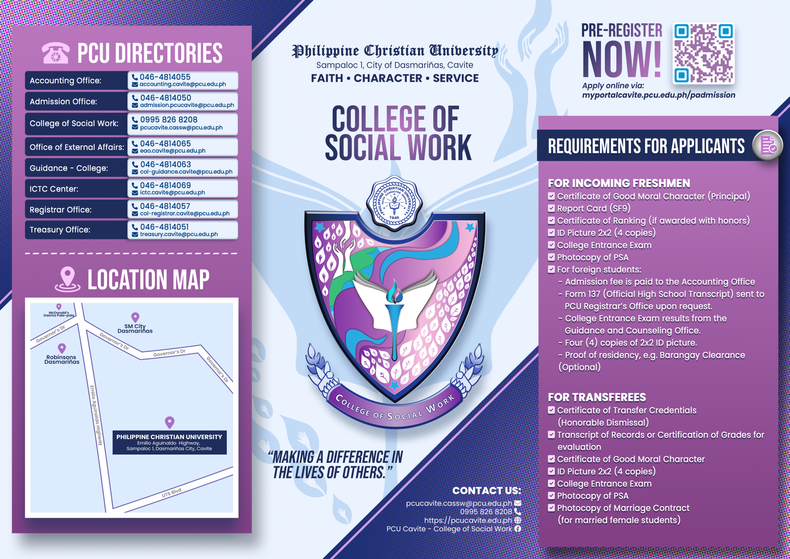 CSW Brochure - Front
